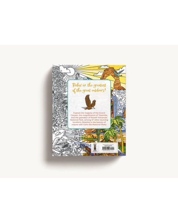 Color Me National Parks Раскрась меня Национальные парки раскраска /Книги на английском языке