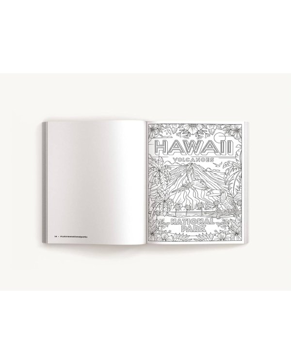 Color Me National Parks Раскрась меня Национальные парки раскраска /Книги на английском языке