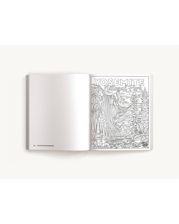 Color Me National Parks Раскрась меня Национальные парки раскраска /Книги на английском языке