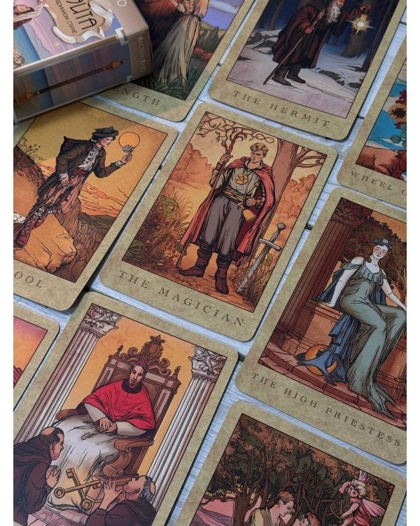 Винтажная колода Таро Уэйта. Гадальные карты в старинном стиле