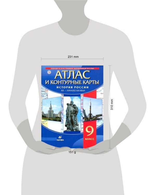 История России XX-начало XXI в. Атлас с контурными картами.