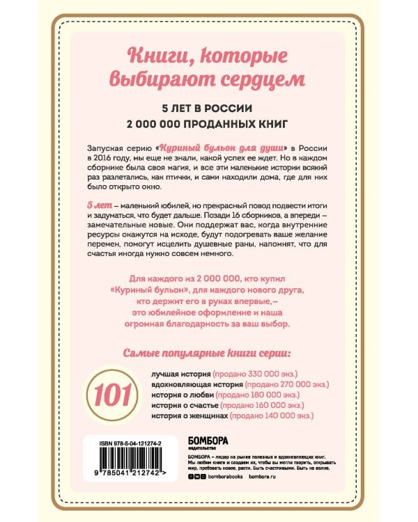 Куриный бульон для души. Создай себя заново. 101 вдохновляющая история о фитнесе, правильном питании и работе над собой