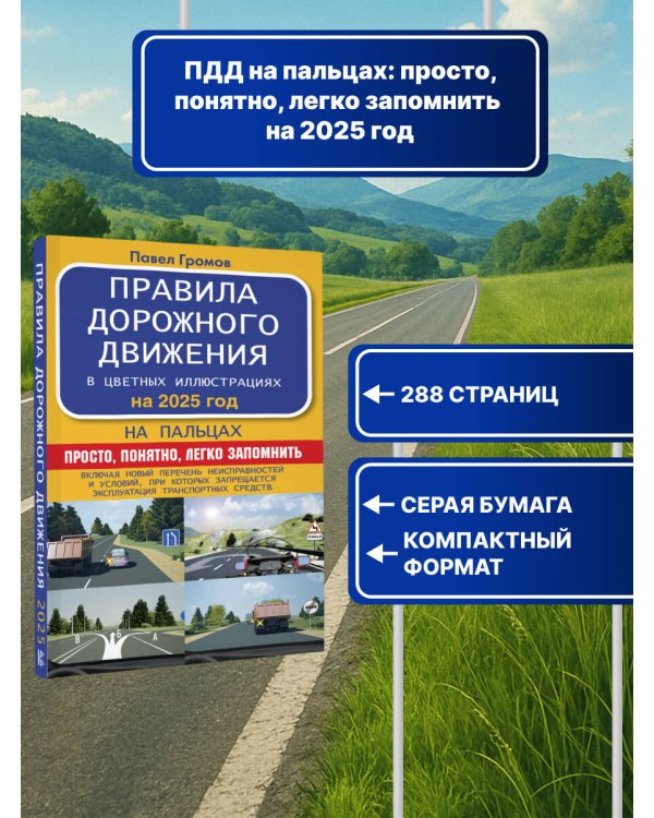 Правила дорожного движения на пальцах: просто, понятно, легко запомнить на 2025 год