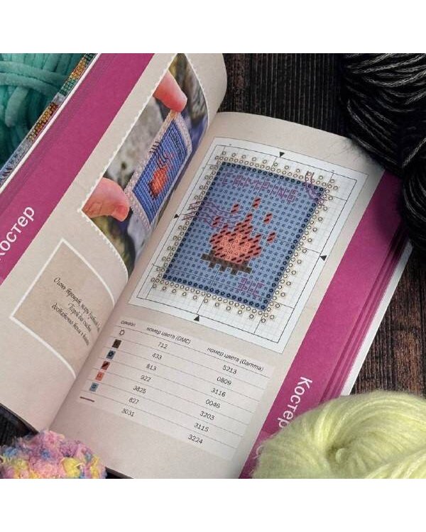 Вокруг света. Марки. 44 схемы для вышивки крестом