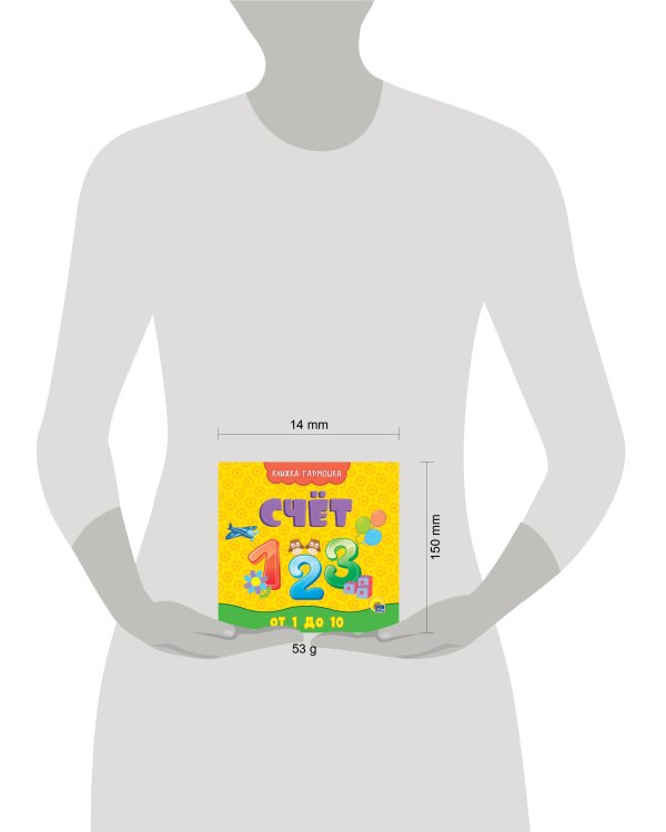 КНИЖКА-ГАРМОШКА. СЧЁТ