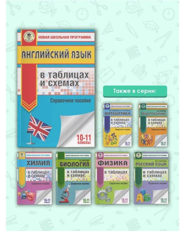 ЕГЭ. Английский язык в таблицах и схемах. 10-11 классы