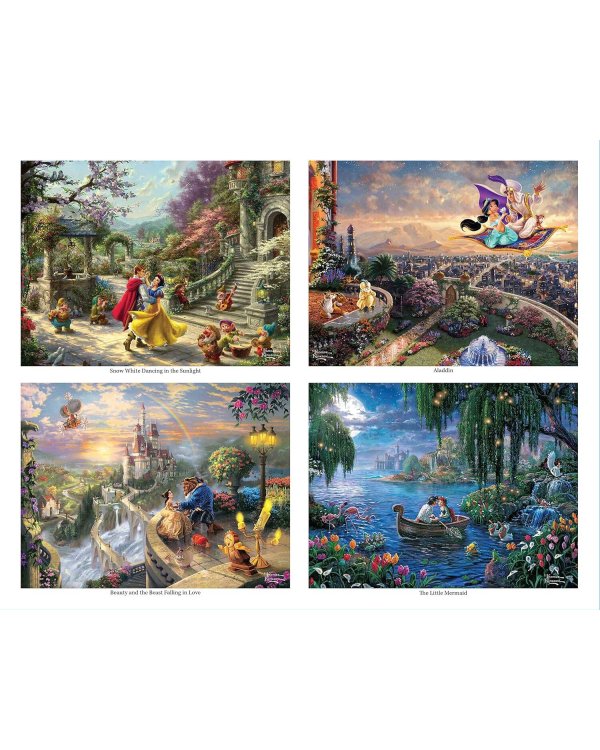 Disney Dreams Collection Thomas Kinkade Studios Disney Princess Coloring book Раскраска Disney Collection Томаса Кинкейда /Книги на английском языке
