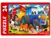 МАКСИ-ПАЗЛЫ 24 элемента. ВЕСЕЛЫЙ ТРАКТОР №3 (Арт. ПУ24-5882)