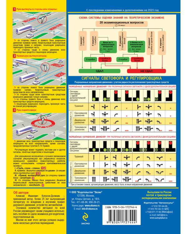 Экзамен в ГИБДД. Категории C, D, подкатегории C1, D1 (с посл. изм. и доп. на 2023 год)