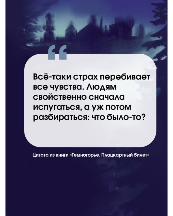 Темногорье. Плацкартный билет