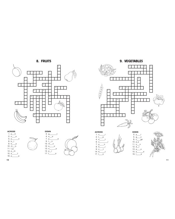 Кроссворды по английскому языку для начальной школы