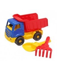 НАБОР №40 (Самосвал "ЯРОСЛАВ", лопатка 13см, грабли 13см) Арт. И-6759