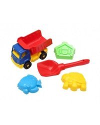 НАБОР №41 (Самосвал "ЯРОСЛАВ", лопатка 22см, 3 формочки) Арт. И-6761