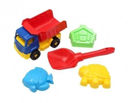 НАБОР №41 (Самосвал "ЯРОСЛАВ", лопатка 22см, 3 формочки) Арт. И-6761