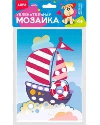 Км-032 Увлекательная мозаика (набор малый) "Кораблик"