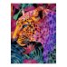 Кпн-077 Картина по номерам "Стильный леопард"