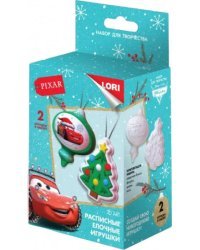 Ирд-016 Расписные ёлочные игрушки Disney "Молния Макквин"