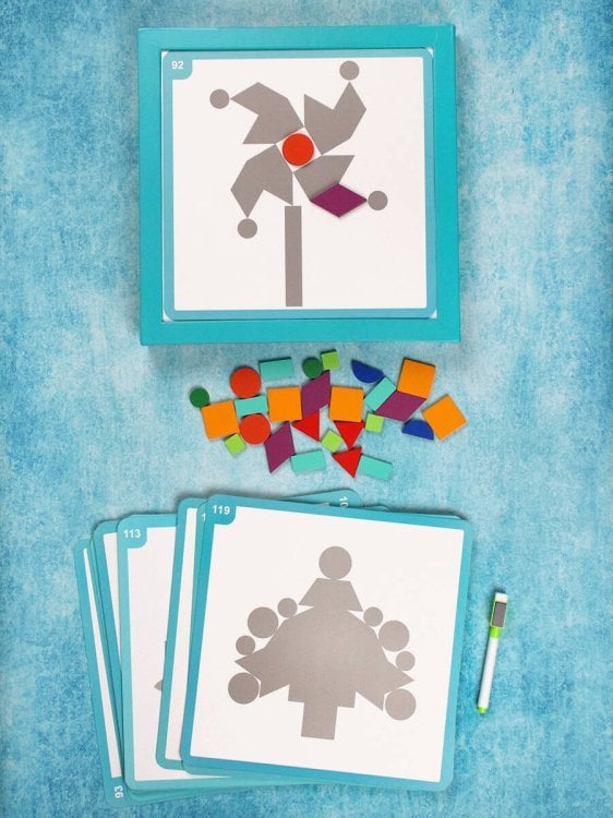 Деревянная игрушка.Головоломка. Магнитный танграм "Морское путешествие" (в коробке) (арт. ИД-8001)