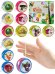 Йо-йо(5.5см)"Весёлые фрукты-овощи"(свет,бат.2шт.AG3в компл.,12шт.в ш/у,цв-микс)(Арт.И-2143)кратно 12