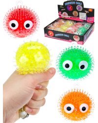 Антистресс-мялка 6 см ( микс, 12 шт. в шоу-боксе, с глазами) ( Арт. ИК-9079) кратно 12