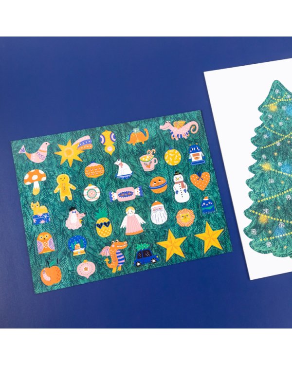 Наряжаем ёлку. Новогодняя игра для малышей