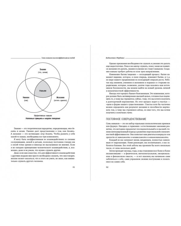 Семь навыков высокоэффективных людей. Мощные инструменты развития личности. Том 1 (Библиотека Сбера)