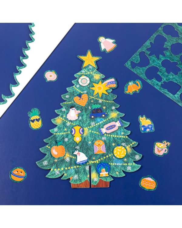 Наряжаем ёлку. Новогодняя игра для малышей