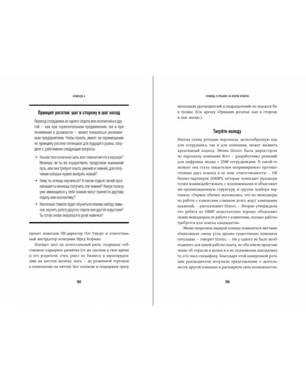 Команда А. Модель обучения и мотивации для профессионального роста ваших сотрудников