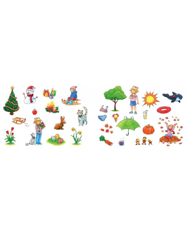 Комплект «Альбомы для рисования с Конни». с наклейками