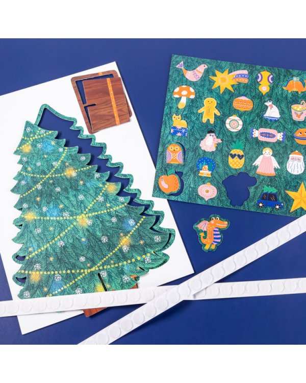 Наряжаем ёлку. Новогодняя игра для малышей