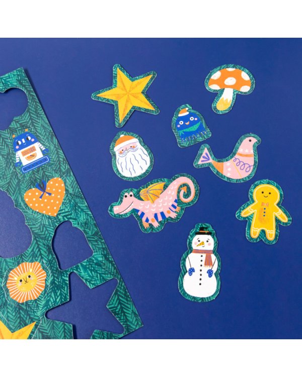 Наряжаем ёлку. Новогодняя игра для малышей