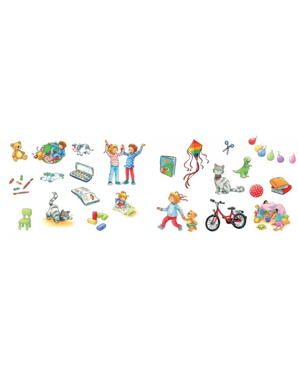 Комплект «Альбомы для рисования с Конни». с наклейками