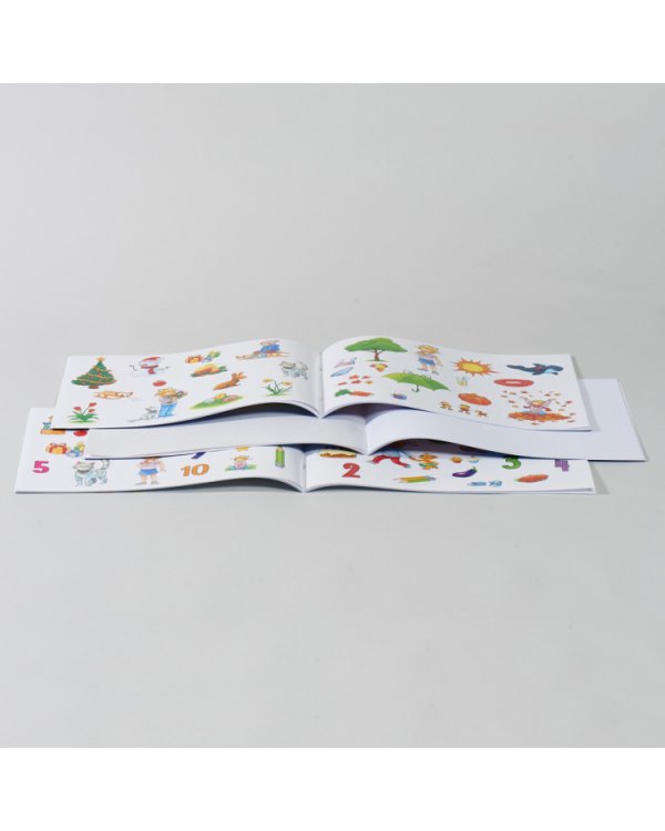 Комплект «Альбомы для рисования с Конни». с наклейками