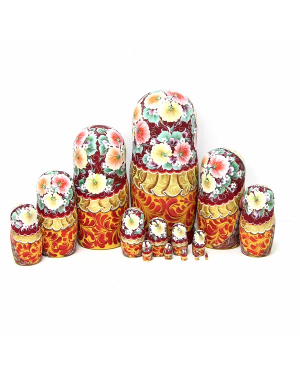 Матрешка Москвичка 15м 33см