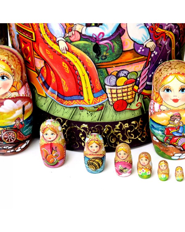 Матрешка Царь Салтан 20м35