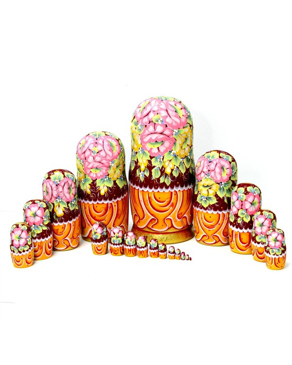 Матрешка Москва бордовая 20м35