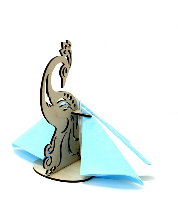 Салфетница Павлин