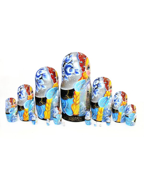 Матрешка Санкт-Петербург (зима) 15м 33см