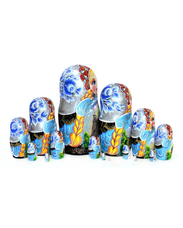 Матрешка Санкт-Петербург (лето) 15м 33см