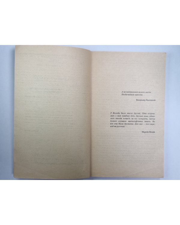 Владимир, или Прерванный полёт