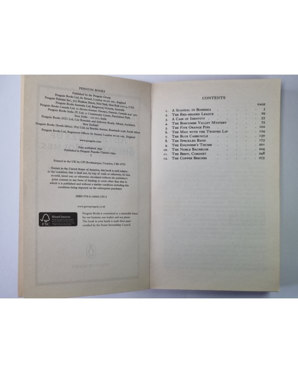 The Adventures of Sherlock Holmes