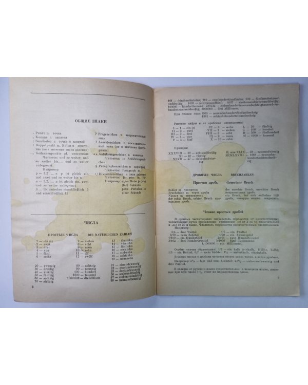 Как читать по немецки. Математические, химические и другие формулы, символы, сокращения