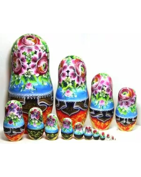 Матрешка Москва стразы 15м33