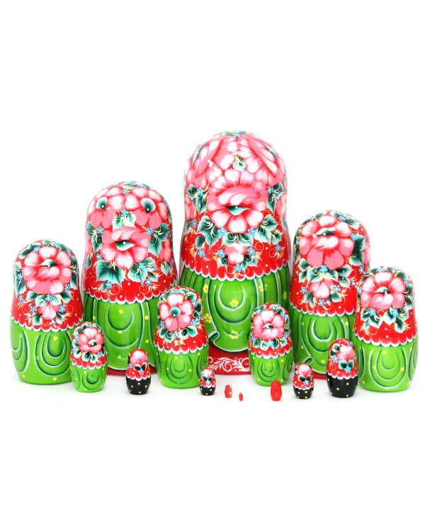 Матрешка Хохломские напевы 15м33