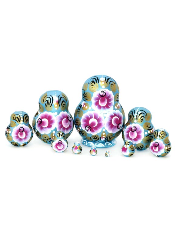 Матрешка Пейзаж 10м13