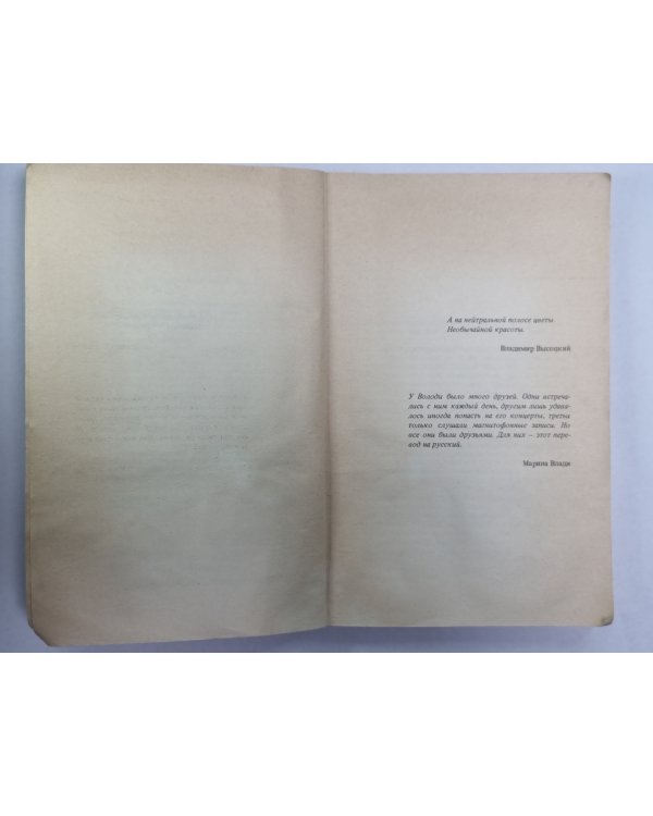 Владимир, или Прерванный полёт