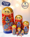 Матрешка Николь 9 в 1, 24 см - K88