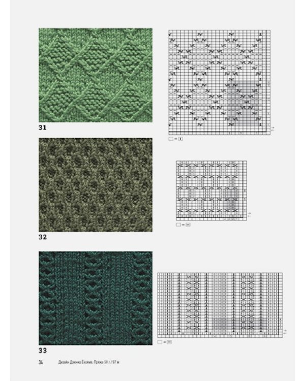 Японские узоры для вязания спицами.125 мотивов-125 технических приемов