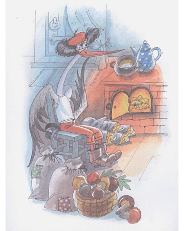 Журавль и цапля