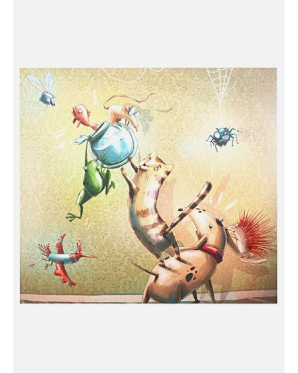 Сердитый паук Рык